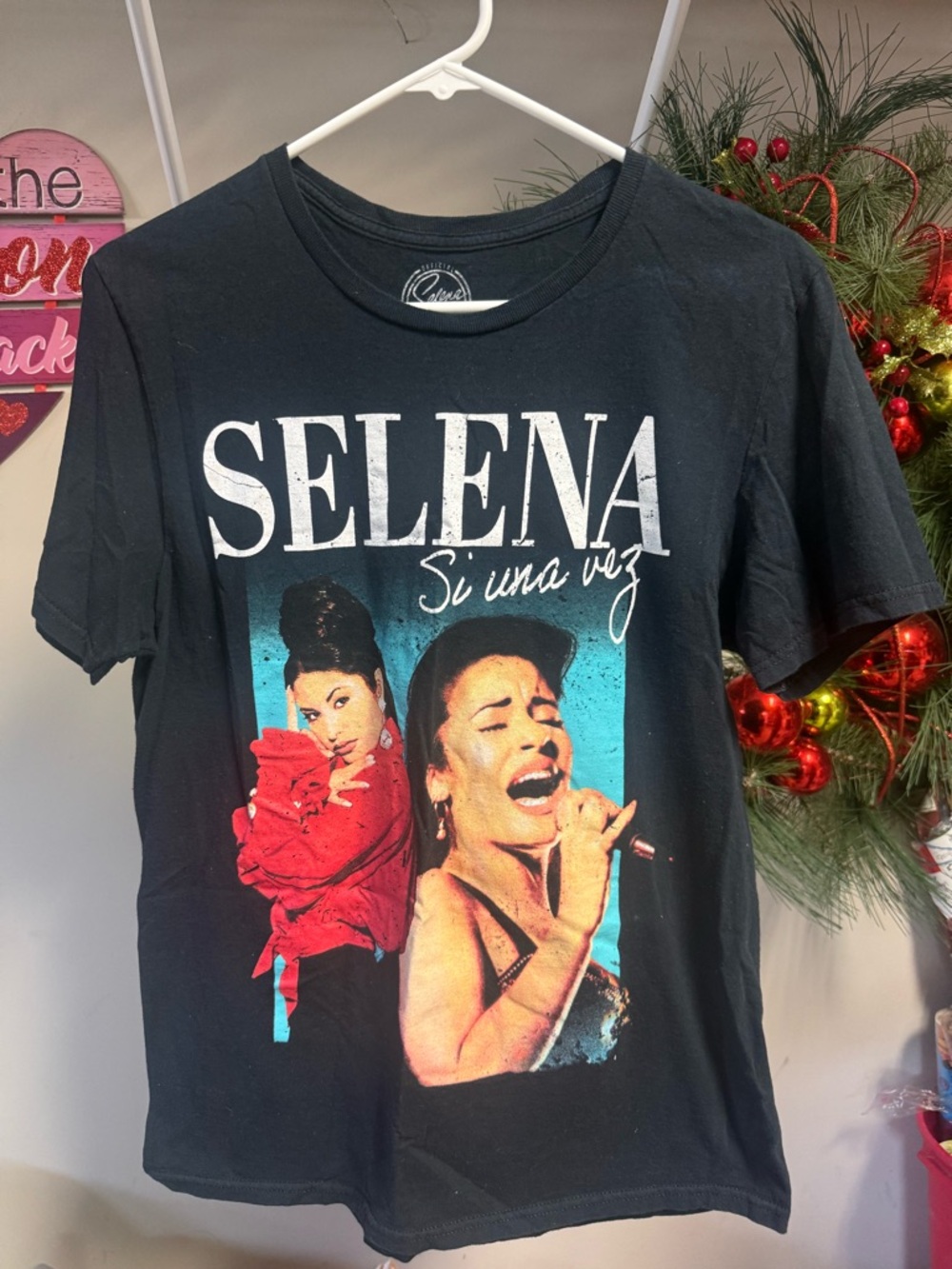 Graphic Tee - Black "Si Una Vez"